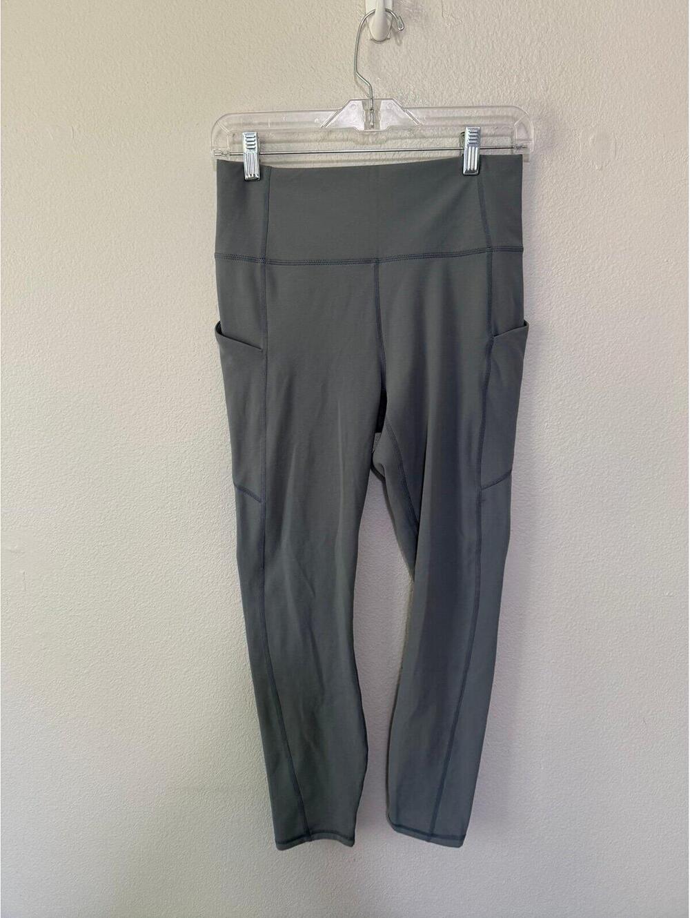 Fabletics grey purelux leggings size medium some mild wash wear - Picture 2 of 3
